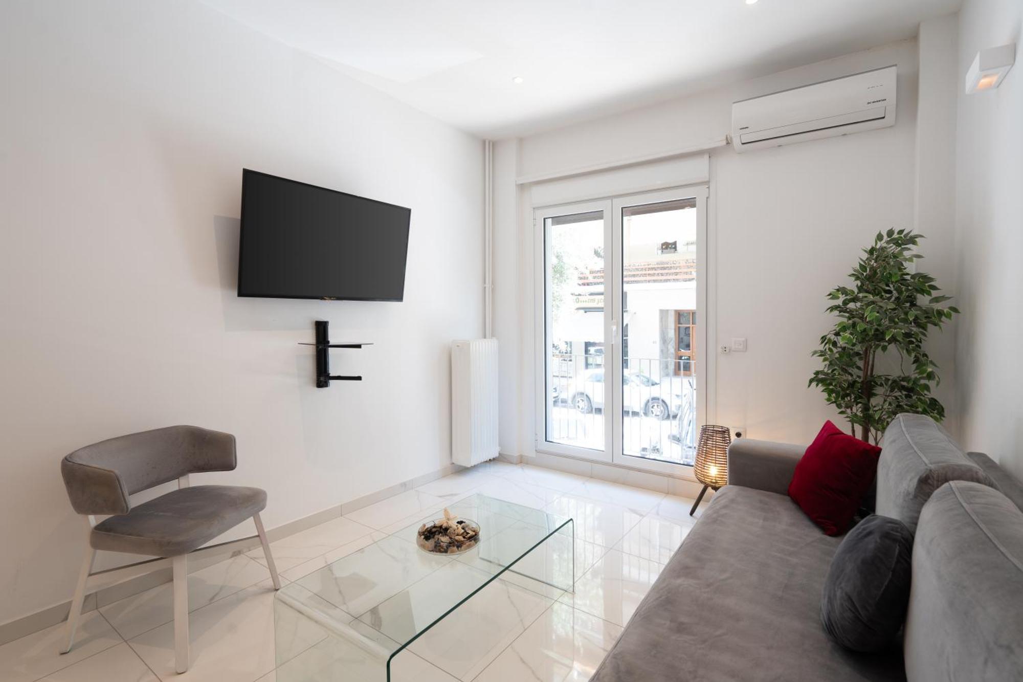Sophisticated Modern Apt In Athens Center Exterior photo